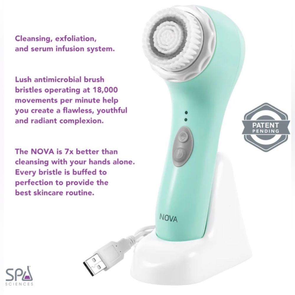 Nova Sonic Facial Cleansing Brush - Picture 11 of 12